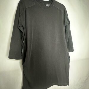 Eileen Fisher Black Long Sleeve Dress